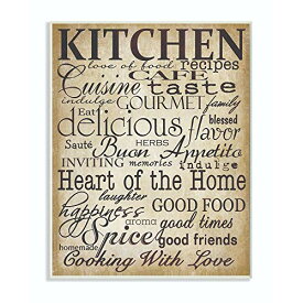 壁飾り インテリア タペストリー 壁掛けオブジェ 海外デザイン kwp-833 Stupell Home D?cor Words In The Kitchen Off White Wall Plaque, 10 x 0.5 x 15, Proudly Made in USA壁飾り インテリア タペストリー 壁掛けオブジェ 海外デザイン kwp-833