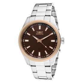 腕時計 インヴィクタ インビクタ メンズ 12827 Invicta Men's 12827 Specialty Brown Dial Watch腕時計 インヴィクタ インビクタ メンズ 12827