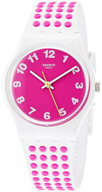 腕時計 スウォッチ レディース Swatch Originals Pinkdots Pink Dial Silicone Strap Unisex Watch GW190腕時計 スウォッチ レディース