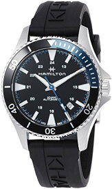 腕時計 ハミルトン メンズ Hamilton H82315331 Khaki Navy Scuba Men's Watch Black 40mm Stainless Steel腕時計 ハミルトン メンズ