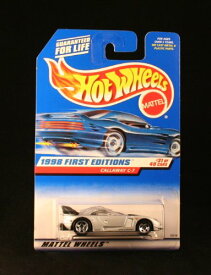 ホットウィール マテル ミニカー ホットウイール Hot Wheels Callaway C-7 Silver 1998 First Editions Series #31 of 40 Basic Car 1:64 Scale Series Collector #677ホットウィール マテル ミニカー ホットウイール