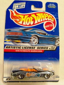 ホットウィール マテル ミニカー ホットウイール Hot Wheels 1998 Artistic License Series '70 Plymouth Barracuda #4 of 4ホットウィール マテル ミニカー ホットウイール