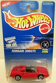 ホットウィール マテル ミニカー ホットウイール Hot Wheels 1996 RED Ferrari 308GTS #496 1:64 Scaleホットウィール マテル ミニカー ホットウイール