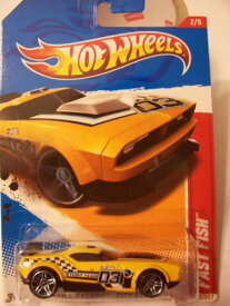 ホットウィール マテル ミニカー ホットウイール Hot Wheels 2012 2/5 Thrill Racers - City Stunt '12 Fast Fish 197/249 (Yellow)ホットウィール マテル ミニカー ホットウイール