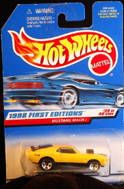 ホットウィール Hot Wheels マスタング マッハ1 1998ファーストエディション 29/40 Mustang ビークル ミニカー