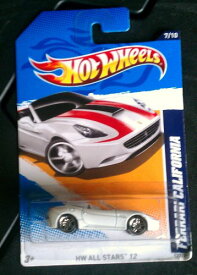 ホットウィール Hot Wheels フェラーリ カリフォルニア HWオールスターズ '12 7/10 Ferrari ビークル ミニカー