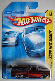 ホットウィール Hot Wheels カスタム '62シボレー 2008ニューモデル 13/40 013 レッド CHEVY ビークル ミニカー PEANUTS