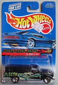 ホットウィール マテル ミニカー ホットウイール Hot Wheels Attack Pack Series 3 of 4 Cars, Black '79 Ford F-150 5SP Square Cardホットウィール マテル ミニカー ホットウイール