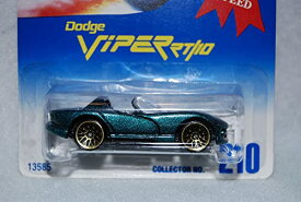 ホットウィール マテル ミニカー ホットウイール Hot Wheels Green Metalflake Dodge Viper RT/10 #210 Gold Medal Gold Lace 1:64 Scaleホットウィール マテル ミニカー ホットウイール