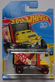 ホットウィール マテル ミニカー ホットウイール Hot Wheels 2017 Baja Hauler Kmart Exclusive HW City Works 2/10 Yellow and Redホットウィール マテル ミニカー ホットウイール