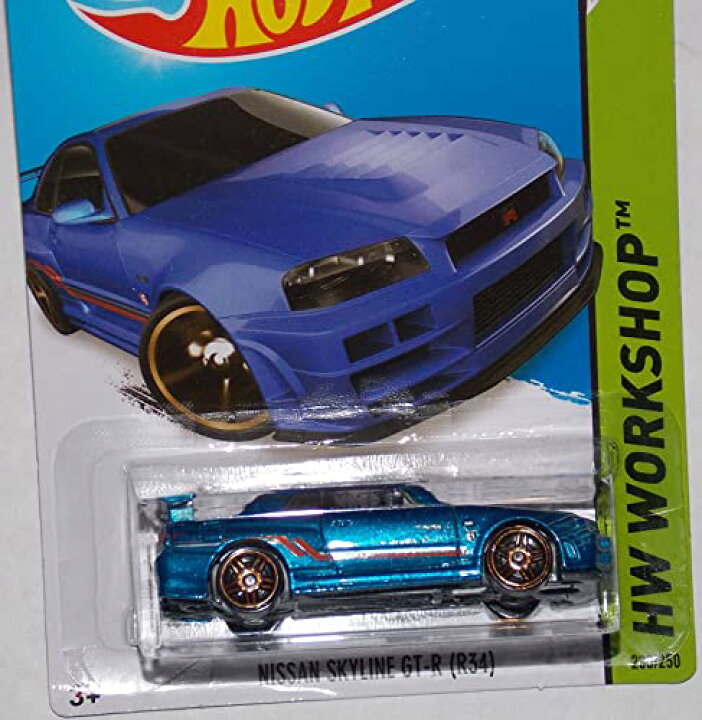 楽天市場】ホットウィール Hot Wheels ニッサン スカイライン GT-R(R34 