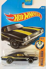 ホットウィール Hot Wheels '69ダッジ・チャージャー 500 マッスルマニア 6/10 285/365 ブラック/イエローライン Dodge Charger ビークル ミニカー