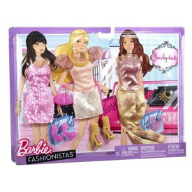 バービー Barbie ファッショニスタ マイファブライフ 3種類の洋服 ※人形は含まれていません