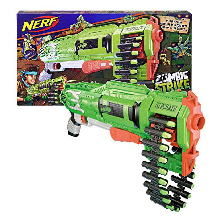 楽天市場】Nerf ナーフ ゾンビストライク リップチェーン コンバット 