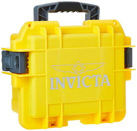 腕時計 インヴィクタ インビクタ メンズ Invicta - Unisex-Adult Watch Box 3 Slot Yellow - DC3YEL, Yellow, Cuff腕時計 インヴィクタ インビクタ メンズ