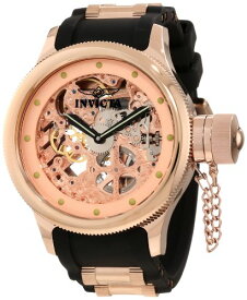 腕時計 インヴィクタ インビクタ メンズ Invicta Men's 1244 Russian Diver Quinotaur Mechanical Rose Gold Tone Skeleton Dial Watch腕時計 インヴィクタ インビクタ メンズ