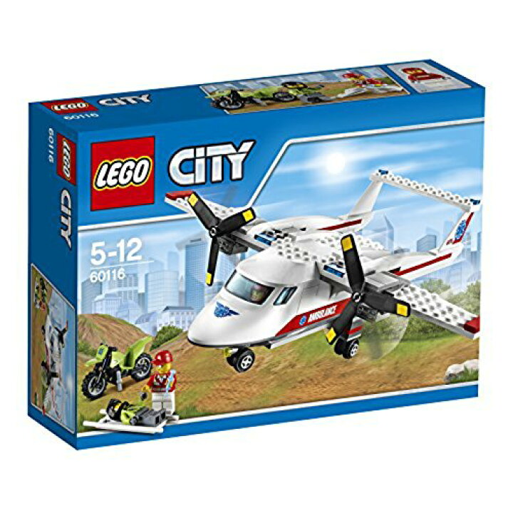 楽天市場】レゴ シティ LEGO City Ambulance Plane 60116レゴ シティ  