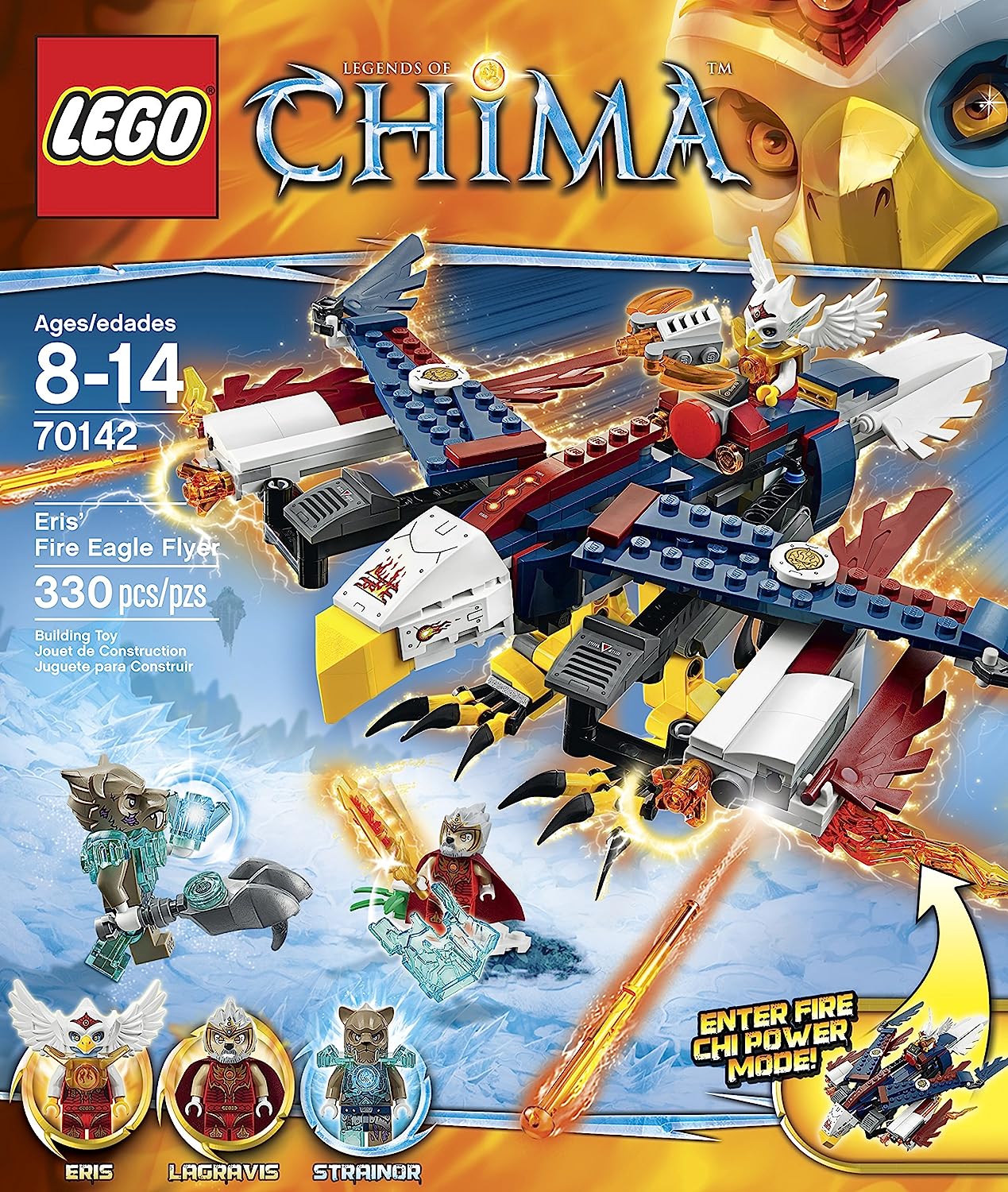 楽天市場】レゴ チーマ LEGO Chima 70142 Eris' Fire Eagle Flyer