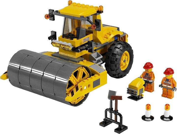 楽天市場】レゴ シティ LEGO 7746 City Single Drum Rollerレゴ シティ 