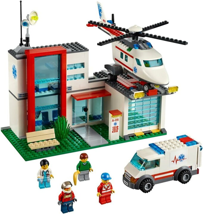 楽天市場】レゴ シティ 4429 ドクターヘリポート 425ピース LEGO CITY 