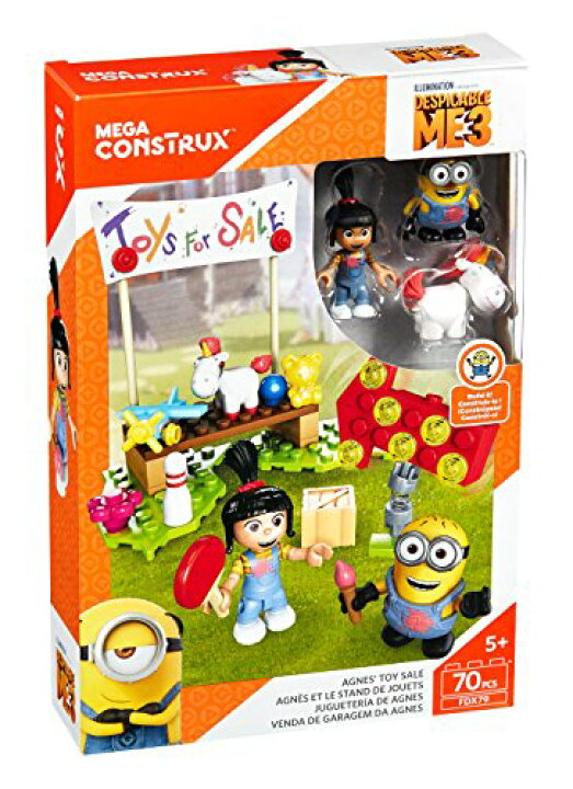 楽天市場 メガブロック メガコンストラックス ミニオンズ 組み立て 知育玩具 送料無料 Mega Construx Despicable Me Agnes Toy Saleメガブロック メガコンストラックス ミニオンズ 組み立て 知育玩具 Angelica