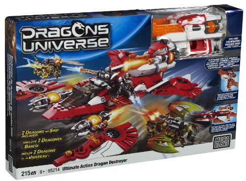 メガブロック メガコンストラックス 組み立て 知育玩具 Mega Bloks Ultimate Action Dragon Destroyerメガブロック メガコンストラックス 組み立て 知育玩具