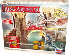 メガブロック メガコンストラックス 組み立て 知育玩具 Mega Bloks King Arthur Launcelot Battlemotion Bridge Playsetメガブロック メガコンストラックス 組み立て 知育玩具