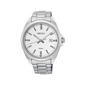 腕時計 セイコー メンズ Seiko SUR273 Silver Stainless-Steel Japanese Quartz Dress Watch腕時計 セイコー メンズ