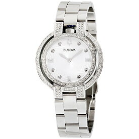 腕時計 ブローバ レディース Bulova Rubaiyat Silver Dial Stainless Steel Ladies Watch 96R220腕時計 ブローバ レディース