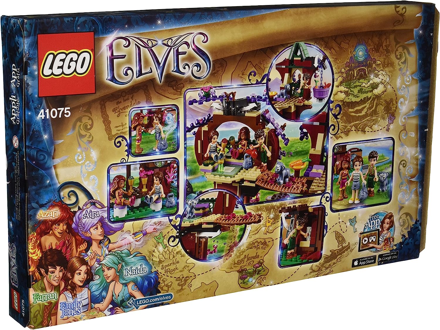 レゴ エルフ 41075 木の上の隠れ家 505ピース LEGO ELVES | angelica