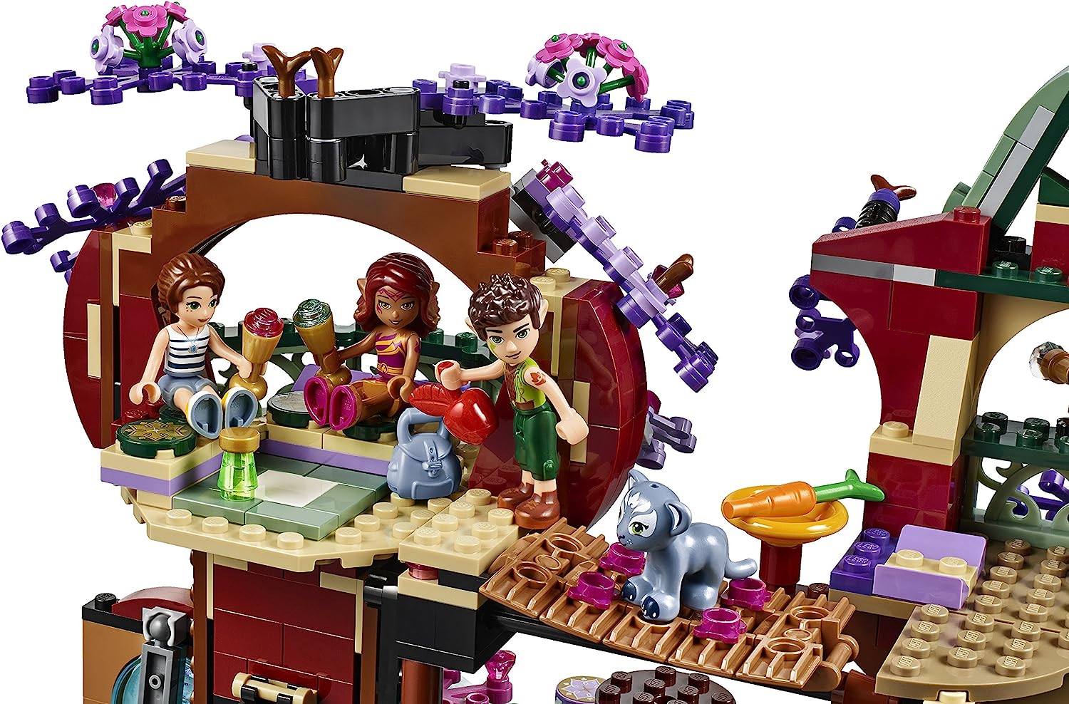 楽天市場】レゴ エルフ 41075 木の上の隠れ家 505ピース LEGO ELVES