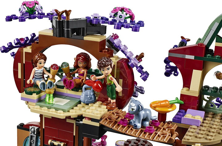 楽天市場】レゴ エルフ 41075 木の上の隠れ家 505ピース LEGO ELVES 