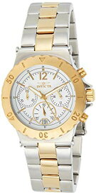 腕時計 インヴィクタ インビクタ レディース Invicta Women's 14855 Specialty Chronograph White Dial Two-Tone Watch腕時計 インヴィクタ インビクタ レディース