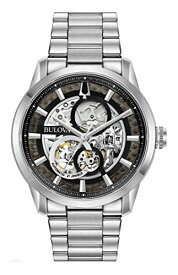 腕時計 ブローバ メンズ Bulova Mens Analogue Classic Automatic Watch with Stainless Steel Strap 96A208, Silver, Bracelet腕時計 ブローバ メンズ