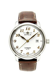 腕時計 ツェッペリン メンズ ゼッペリン ドイツ Zeppelin LZ127 GRAF Automatic Men's Analog Date Watch Brown Strap 7656-1腕時計 ツェッペリン メンズ ゼッペリン ドイツ