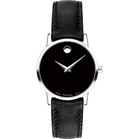 腕時計 モバード レディース Movado Museum Black Dial Ladies Watch 0607204腕時計 モバード レディース