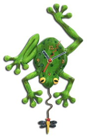 壁掛け時計 振り子時計 インテリア 海外モデル アメリカ Allen Designs Frog Fly Pendulum Clock壁掛け時計 振り子時計 インテリア 海外モデル アメリカ