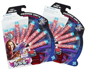 ナーフ ナーフレベル アメリカ 直輸入 女の子 Nerf Rebelle Message Dart Refill (2 Pack) 16 Message Darts, 2 Pens, 2 Decodersナーフ ナーフレベル アメリカ 直輸入 女の子