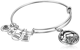 アレックスアンドアニ アメリカ アクセサリー ブランド かわいい Alex and Ani Team USA Swimming Expandable Rafaelian Silver Bangle Braceletアレックスアンドアニ アメリカ アクセサリー ブランド かわいい