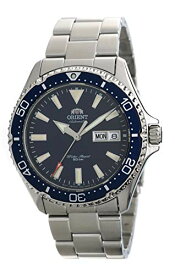 腕時計 オリエント メンズ ORIENT Mens Diving Sports Automatic 200m Watch with Blue Dial Steel Bracelet RA-AA0002L腕時計 オリエント メンズ