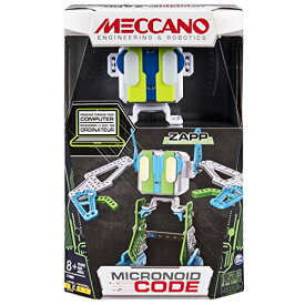 メカノ 知育玩具 パズル ブロック Meccano by Erector, Micronoid Code Zapp Programmable Robot Building Kitメカノ 知育玩具 パズル ブロック