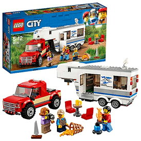 レゴ シティ LEGO City Great Vehicles Pickup & Caravan Playset, Vehicle Construction Toys for Kidsレゴ シティ
