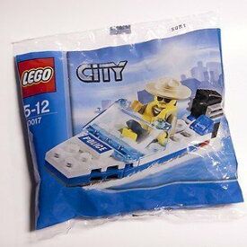 レゴ シティ LEGO City Mini Figure Set #30017 Police Boat Baggedレゴ シティ
