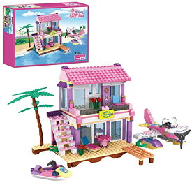 レゴ フレンズ Dream Girls Blocks Friends Building Set Big Beach Villa with Plane and Jet Ski Fun Preschool Educational toys for Boys and Girls 423Pcsレゴ フレンズ