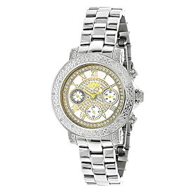 腕時計 ラックスマン レディース LUXURMAN Ladies Diamond Watch 0.3ct Two Tone腕時計 ラックスマン レディース
