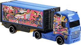 ホットウィール マテル ミニカー ホットウイール Hot Wheels Trackin' Trucks, 1:64 Scale Toy Racing Rig & 1 Toy Car for On and Off Track Play (Styles May Vary)ホットウィール マテル ミニカー ホットウイール