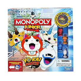 ボードゲーム 英語 アメリカ 海外ゲーム Hasbro B6494 Monopoly Junior: Yo-kai Watch Editionボードゲーム 英語 アメリカ 海外ゲーム