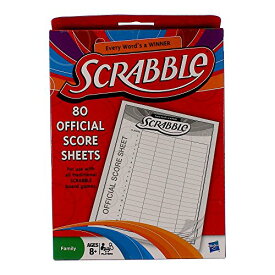 ボードゲーム 英語 アメリカ 海外ゲーム Scrabble Score Sheets - 80 sheetsボードゲーム 英語 アメリカ 海外ゲーム