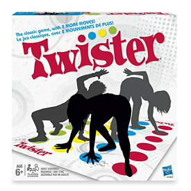 ボードゲーム 英語 アメリカ 海外ゲーム Hasbro 98831 Twister Gameボードゲーム 英語 アメリカ 海外ゲーム