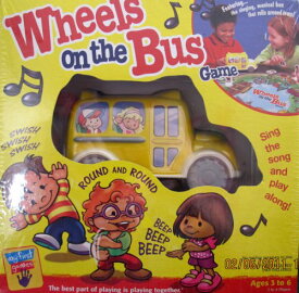 ボードゲーム 英語 アメリカ 海外ゲーム Hasbro Wheels on The Bus Game w Singing Musical Bus - Sing The Song & Play Along! (2000 Milton Bradley)ボードゲーム 英語 アメリカ 海外ゲーム